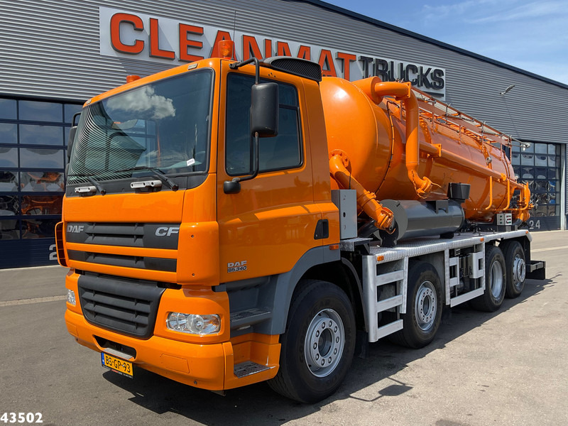 DAF FAX 85 CF 340 Droge stoffen blaas installatie Just 21.613 km! - Xe tải chân không: hình 2 DAF FAX 85 CF 340 Droge stoffen blaas installatie Just 21.613 km! - Xe tải chân không: hình 2