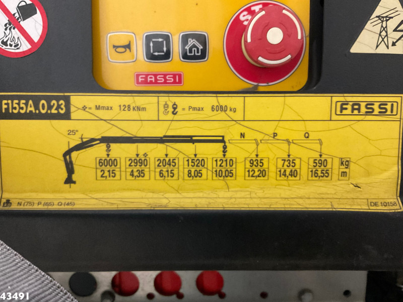 Xe cẩu tự hành DAF FT CF 370 Euro 6 Fassi 15 Tonmeter laadkraan: hình 11