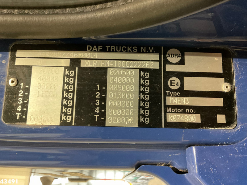 Xe cẩu tự hành DAF FT CF 370 Euro 6 Fassi 15 Tonmeter laadkraan: hình 20