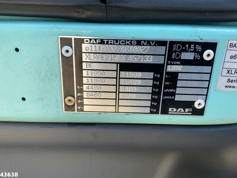 Xe tải nâng móc DAF LF 180 Euro 6 14 Ton haakarmsysteem: hình 14