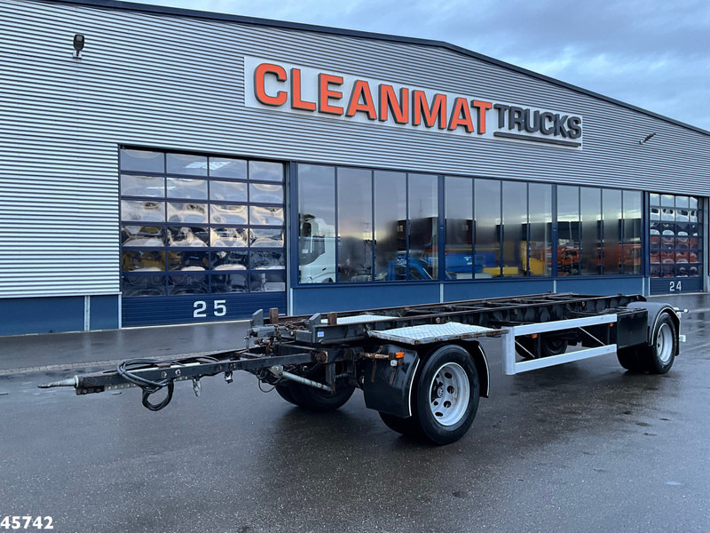 Floor 2-assige container aanhangwagen - Xe chở container/ Rơ moóc hoán đổi thân: hình 1 Floor 2-assige container aanhangwagen - Xe chở container/ Rơ moóc hoán đổi thân: hình 1