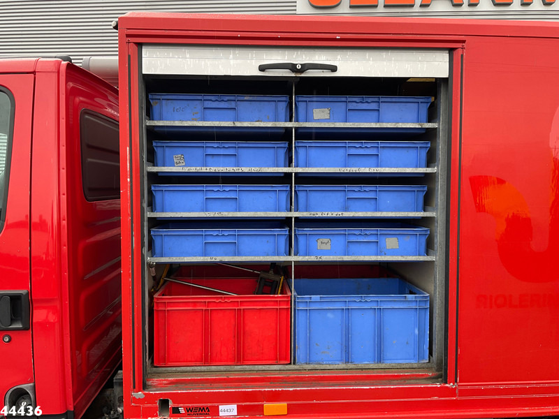 Xe tải chân không Iveco Daily 40C18 + Veldhuizen oplegger ROM Hogedrukinstallatie: hình 10