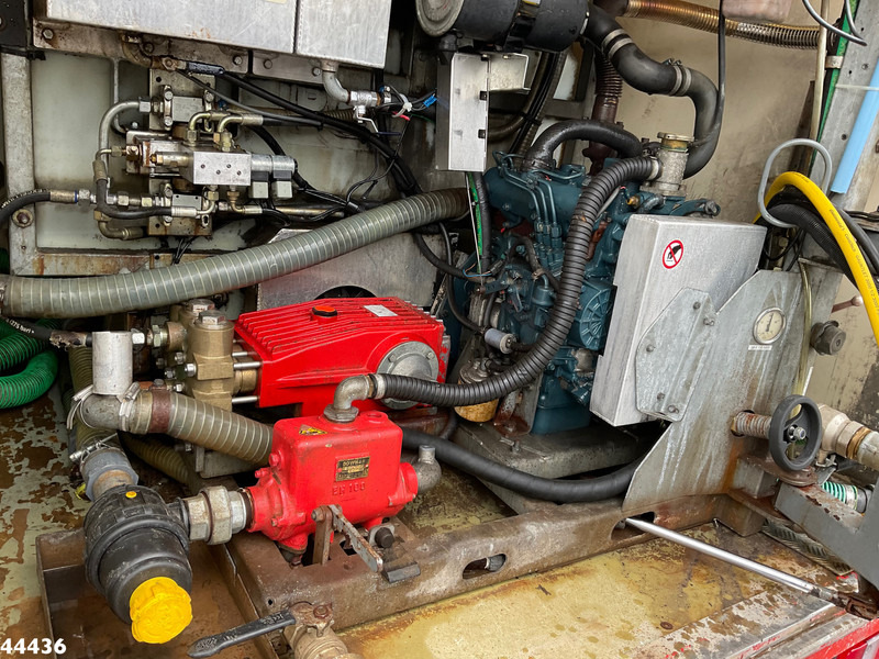 Xe tải chân không Iveco Daily 40C18 + Veldhuizen oplegger ROM Hogedrukinstallatie: hình 11