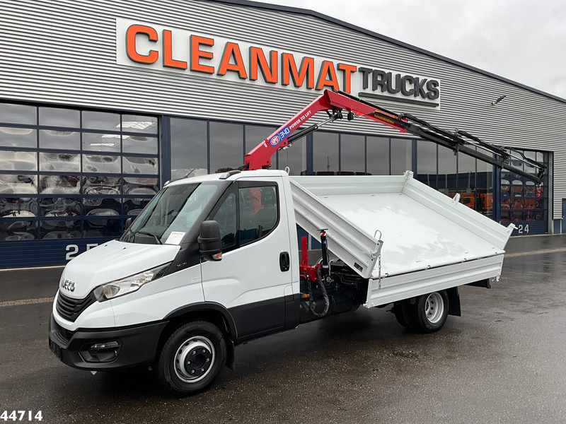 Iveco Daily 72C18 HMF laadkraan 3,4 Tonmeter laadkraan + Meiller 3-zijdige kipper New & Unused!! - Xe ben, Xe cẩu tự hành: hình 2 Iveco Daily 72C18 HMF laadkraan 3,4 Tonmeter laadkraan + Meiller 3-zijdige kipper New & Unused!! - Xe ben, Xe cẩu tự hành: hình 2