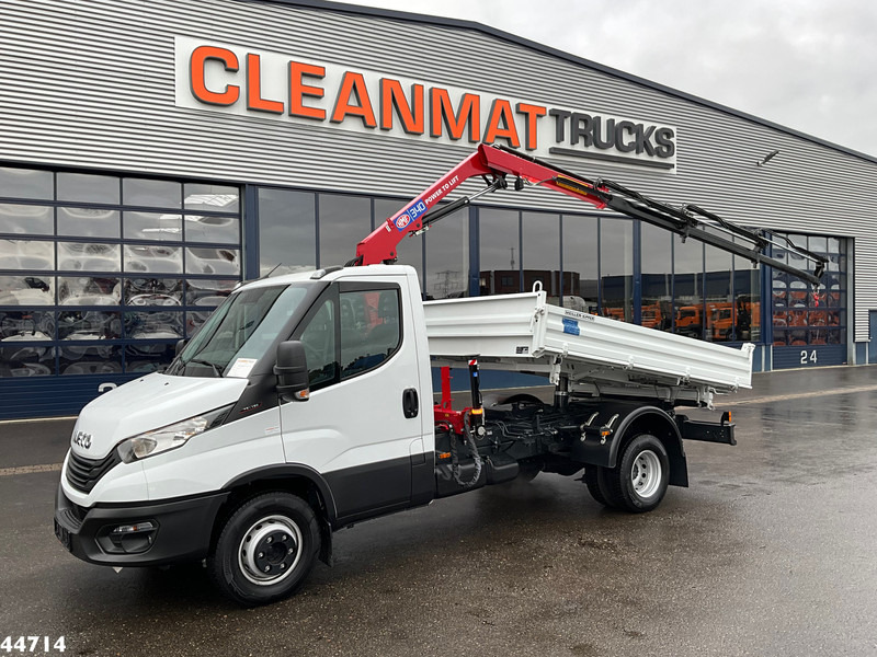 Iveco Daily 72C18 HMF laadkraan 3,4 Tonmeter laadkraan + Meiller 3-zijdige kipper New & Unused!! - Xe ben, Xe cẩu tự hành: hình 1 Iveco Daily 72C18 HMF laadkraan 3,4 Tonmeter laadkraan + Meiller 3-zijdige kipper New & Unused!! - Xe ben, Xe cẩu tự hành: hình 1