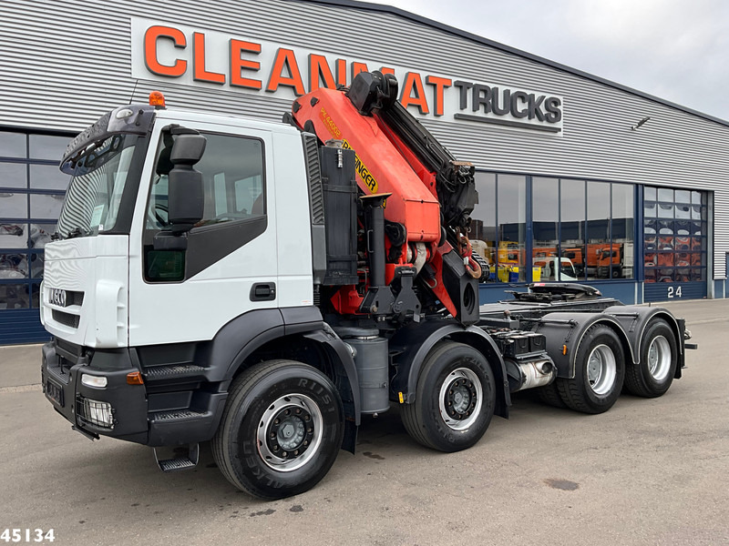 Iveco Stralis AD410T44 8x4 Palfinger 44 Tonmeter laadkraan + Fly-Jib Just 222.398 km! - Xe cẩu tự hành: hình 4 Iveco Stralis AD410T44 8x4 Palfinger 44 Tonmeter laadkraan + Fly-Jib Just 222.398 km! - Xe cẩu tự hành: hình 4