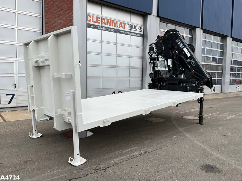 Laadplateau met Hiab 14 Tonmeter laadkraan - Thùng chứa hooklift: hình 1 Laadplateau met Hiab 14 Tonmeter laadkraan - Thùng chứa hooklift: hình 1