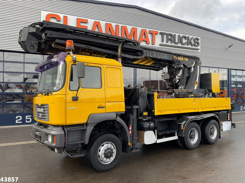 MAN F2000 6x6 Full Steel Manual Palfinger 68 Meter Dachdecker kran Just 54.133 km! - Xe cẩu tự hành: hình 2 MAN F2000 6x6 Full Steel Manual Palfinger 68 Meter Dachdecker kran Just 54.133 km! - Xe cẩu tự hành: hình 2