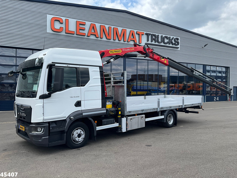 MAN TGL 12.220 Euro 6 Palfinger 11 Tonmeter laadkraan Just 60.518 km! - Xe cẩu tự hành: hình 1 MAN TGL 12.220 Euro 6 Palfinger 11 Tonmeter laadkraan Just 60.518 km! - Xe cẩu tự hành: hình 1