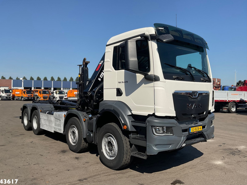 MAN TGS 32.470 8x4 Euro 6 Hiab 22 Tonmeter laadkraan Just 68.765 Km! - Xe cẩu tự hành: hình 5 MAN TGS 32.470 8x4 Euro 6 Hiab 22 Tonmeter laadkraan Just 68.765 Km! - Xe cẩu tự hành: hình 5