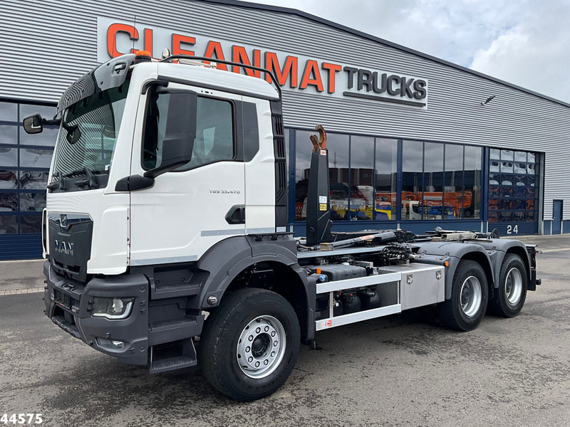 MAN TGS 33.470 6x4 Euro 6 Full Steel AJK 20 Ton haakarmsysteem - Xe tải nâng móc: hình 2 MAN TGS 33.470 6x4 Euro 6 Full Steel AJK 20 Ton haakarmsysteem - Xe tải nâng móc: hình 2