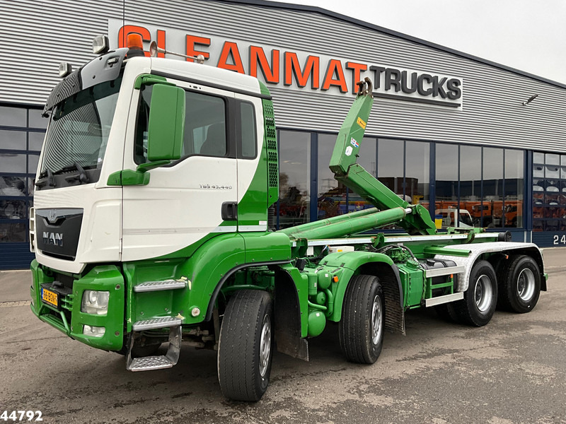 MAN TGS 43.440 8x4 Euro 6 VDL 40 Ton haakarmsysteem - Xe tải nâng móc: hình 1 MAN TGS 43.440 8x4 Euro 6 VDL 40 Ton haakarmsysteem - Xe tải nâng móc: hình 1