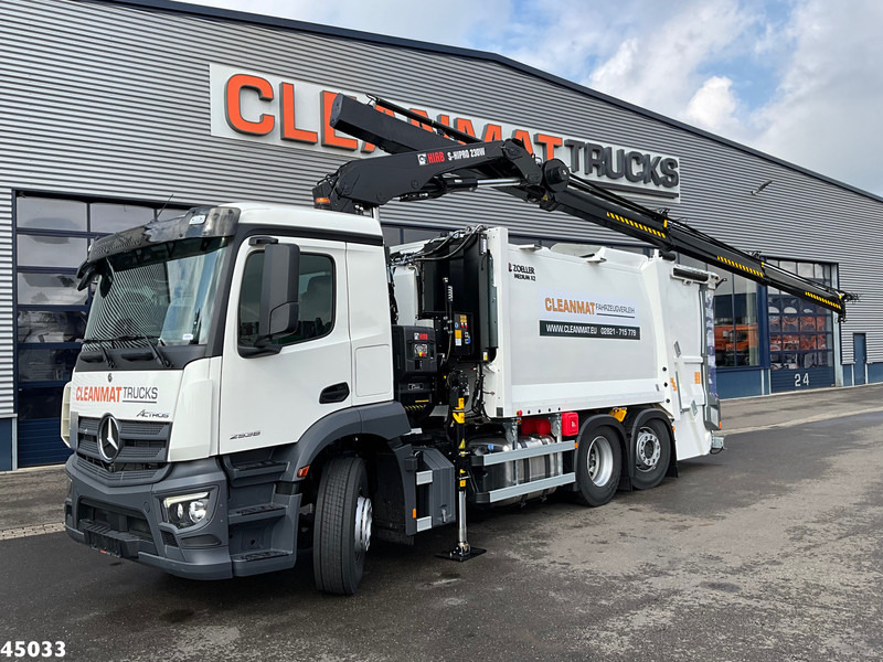 Mercedes-Benz Actros 2536 Hiab 23 Tonmeter laadkraan - Xe tải chở rác: hình 1 Mercedes-Benz Actros 2536 Hiab 23 Tonmeter laadkraan - Xe tải chở rác: hình 1