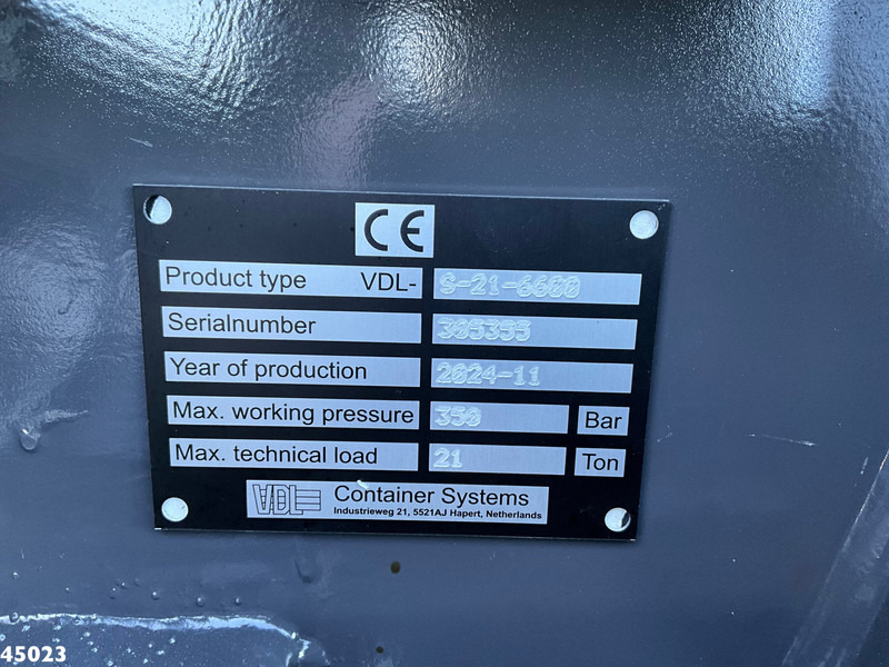 Xe tải nâng móc Mercedes-Benz Actros 2643 VDL 21 Ton haakarmsysteem: hình 18