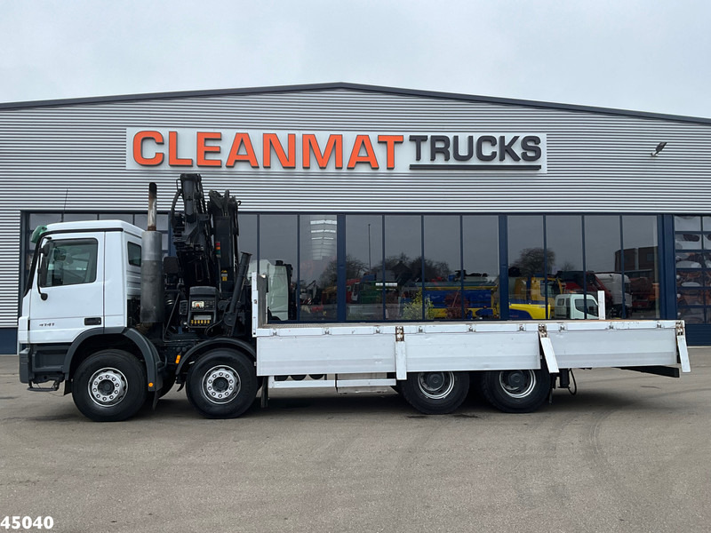 Mercedes-Benz Actros 4141 8x4 manual Hiab 32 Tonmeter laadkraan + Fly-jib - Xe cẩu tự hành: hình 4 Mercedes-Benz Actros 4141 8x4 manual Hiab 32 Tonmeter laadkraan + Fly-jib - Xe cẩu tự hành: hình 4