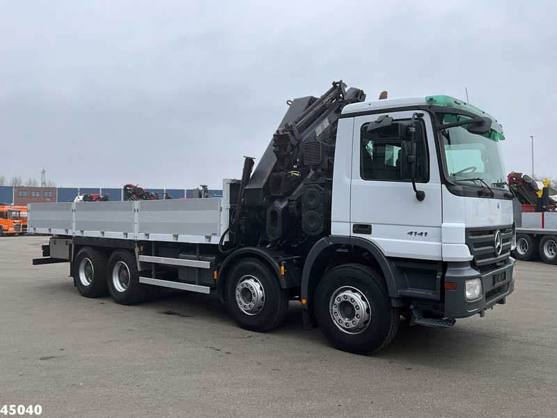 Mercedes-Benz Actros 4141 8x4 manual Hiab 32 Tonmeter laadkraan + Fly-jib - Xe cẩu tự hành: hình 5 Mercedes-Benz Actros 4141 8x4 manual Hiab 32 Tonmeter laadkraan + Fly-jib - Xe cẩu tự hành: hình 5