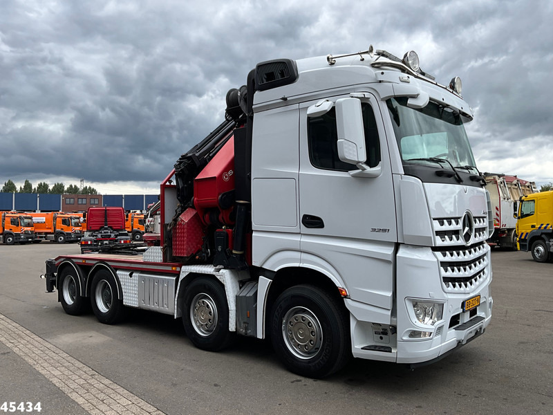 Mercedes-Benz Arocs 3251 8x4 Euro 6 Retarder HMF 85 Tonmeter laadkraan Fly-Jib - Xe cẩu tự hành: hình 4 Mercedes-Benz Arocs 3251 8x4 Euro 6 Retarder HMF 85 Tonmeter laadkraan Fly-Jib - Xe cẩu tự hành: hình 4