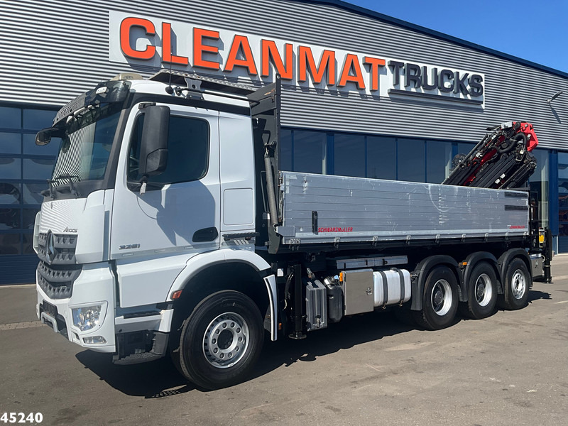 Mercedes-Benz Arocs 3251 8x4 Euro 6 Retarder Palfinger 34 Tonmeter laadkraan + Fly-Jib Just 146.766 km! - Xe cẩu tự hành: hình 4 Mercedes-Benz Arocs 3251 8x4 Euro 6 Retarder Palfinger 34 Tonmeter laadkraan + Fly-Jib Just 146.766 km! - Xe cẩu tự hành: hình 4