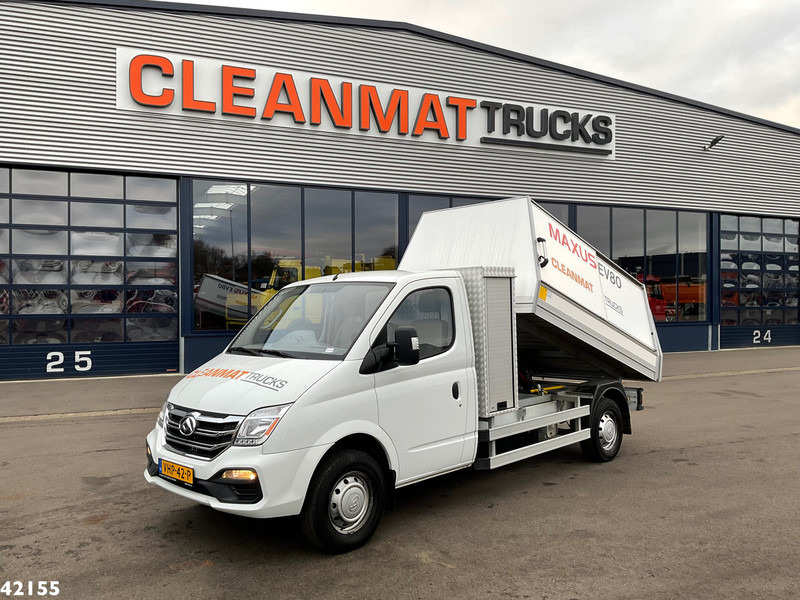 SAIC Maxus EV80 LWB Veegvuilkipper 100% elektrisch - Xe tải chở rác: hình 1 SAIC Maxus EV80 LWB Veegvuilkipper 100% elektrisch - Xe tải chở rác: hình 1
