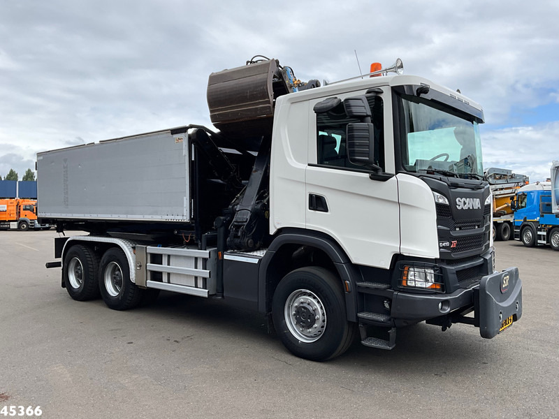 Scania G 410 6x6 Euro 6 Palfinger 17 Tonmeter Z-kraan - Xe ben, Xe cẩu tự hành: hình 5 Scania G 410 6x6 Euro 6 Palfinger 17 Tonmeter Z-kraan - Xe ben, Xe cẩu tự hành: hình 5