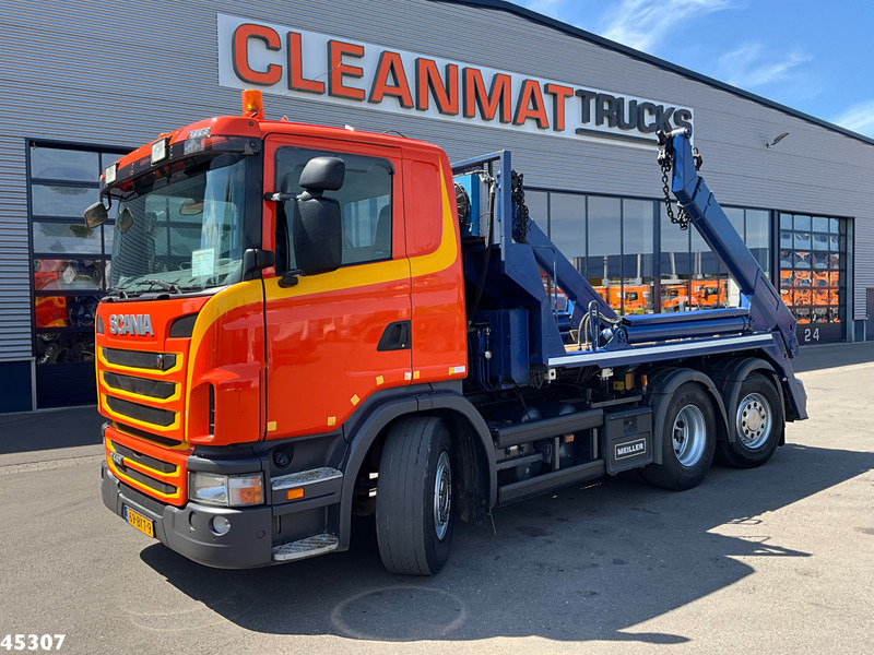 Scania G 440 6x2 Meiller 16 Tons portaalarmsysteem - Xe tải chở thùng nhỏ: hình 1 Scania G 440 6x2 Meiller 16 Tons portaalarmsysteem - Xe tải chở thùng nhỏ: hình 1