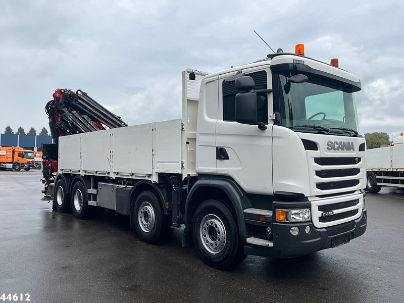 Scania G 450 8x4 Euro 6 Fassi 66 Tonmeter laadkraan + Fly-jib Just 176.555 Km! - Xe cẩu tự hành: hình 4 Scania G 450 8x4 Euro 6 Fassi 66 Tonmeter laadkraan + Fly-jib Just 176.555 Km! - Xe cẩu tự hành: hình 4