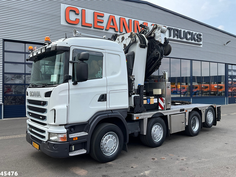 Scania G 480 HMF 85 Tonmeter laadkraan + Fly-Jib - Xe cẩu tự hành: hình 5 Scania G 480 HMF 85 Tonmeter laadkraan + Fly-Jib - Xe cẩu tự hành: hình 5