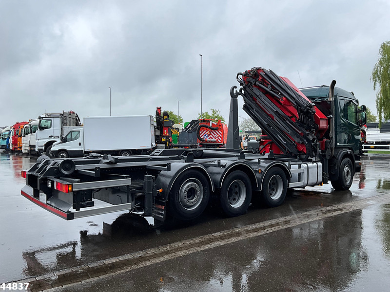 Scania G480 8x4 HMF 60 Tonmeter laadkraan + Fly-jib - Xe tải nâng móc, Xe cẩu tự hành: hình 5 Scania G480 8x4 HMF 60 Tonmeter laadkraan + Fly-jib - Xe tải nâng móc, Xe cẩu tự hành: hình 5
