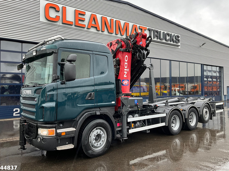 Scania G480 8x4 HMF 60 Tonmeter laadkraan + Fly-jib - Xe tải nâng móc, Xe cẩu tự hành: hình 2 Scania G480 8x4 HMF 60 Tonmeter laadkraan + Fly-jib - Xe tải nâng móc, Xe cẩu tự hành: hình 2