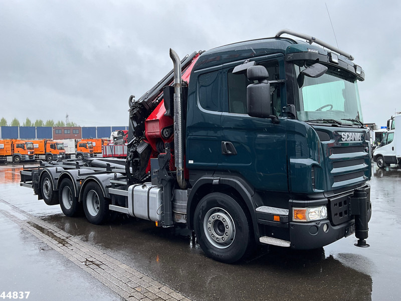 Scania G480 8x4 HMF 60 Tonmeter laadkraan + Fly-jib - Xe tải nâng móc, Xe cẩu tự hành: hình 3 Scania G480 8x4 HMF 60 Tonmeter laadkraan + Fly-jib - Xe tải nâng móc, Xe cẩu tự hành: hình 3