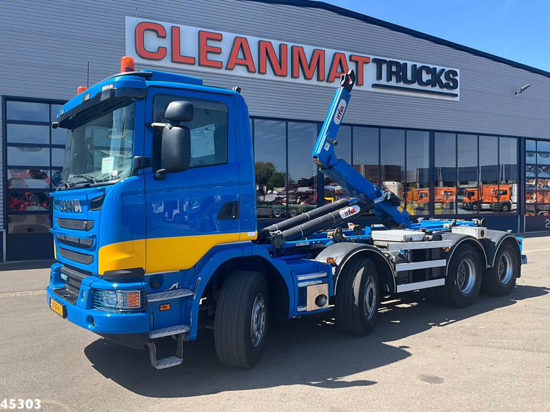 Scania G490 8x4 Euro 6 Hyva 30 Ton haakarmsysteem - Xe tải nâng móc: hình 1 Scania G490 8x4 Euro 6 Hyva 30 Ton haakarmsysteem - Xe tải nâng móc: hình 1