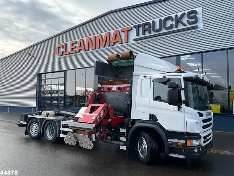 Scania P 280 6x2 Euro 6 VDL Translift zijlader Just 159.334 km! - Xe tải chở rác: hình 1 Scania P 280 6x2 Euro 6 VDL Translift zijlader Just 159.334 km! - Xe tải chở rác: hình 1