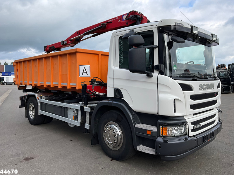 Scania P 320 HMF 12 Tonmeter Z-kraan + Kipper 11m³ - Xe ben, Xe cẩu tự hành: hình 4 Scania P 320 HMF 12 Tonmeter Z-kraan + Kipper 11m³ - Xe ben, Xe cẩu tự hành: hình 4