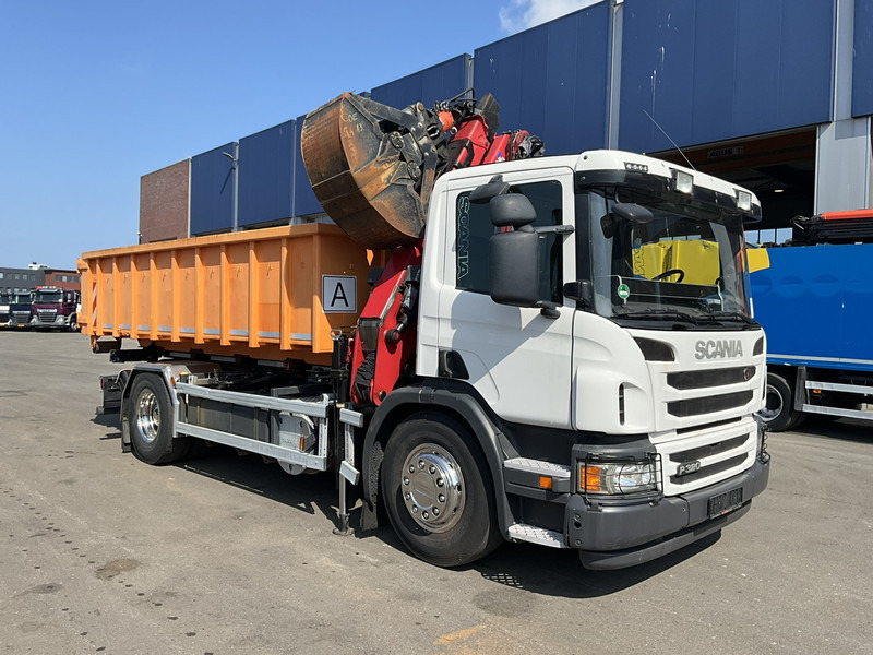 Scania P 320 HMF 12 Tonmeter Z-kraan + Kipper 11m³ - Xe ben, Xe cẩu tự hành: hình 5 Scania P 320 HMF 12 Tonmeter Z-kraan + Kipper 11m³ - Xe ben, Xe cẩu tự hành: hình 5