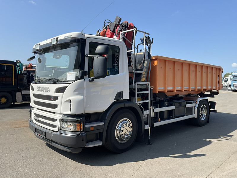 Scania P 320 HMF 12 Tonmeter Z-kraan + Kipper 11m³ - Xe ben, Xe cẩu tự hành: hình 3 Scania P 320 HMF 12 Tonmeter Z-kraan + Kipper 11m³ - Xe ben, Xe cẩu tự hành: hình 3