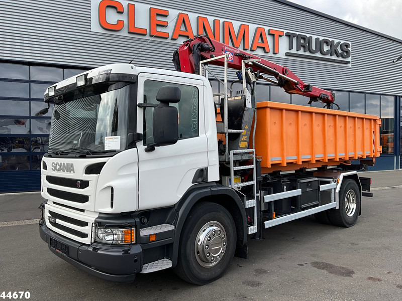 Scania P 320 HMF 12 Tonmeter Z-kraan + Kipper 11m³ - Xe ben, Xe cẩu tự hành: hình 2 Scania P 320 HMF 12 Tonmeter Z-kraan + Kipper 11m³ - Xe ben, Xe cẩu tự hành: hình 2