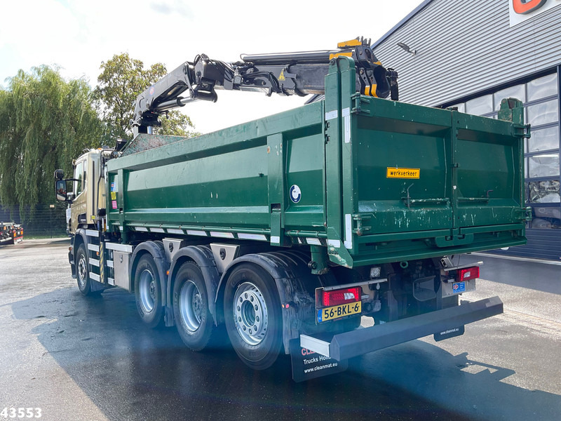 Scania P 410 8x4 Euro 6 HMF 18 Tonmeter laadkraan - Xe ben, Xe cẩu tự hành: hình 2 Scania P 410 8x4 Euro 6 HMF 18 Tonmeter laadkraan - Xe ben, Xe cẩu tự hành: hình 2