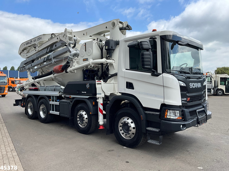 Scania P 450 XT 8x4 Euro 6 Retarder CIFA 7m³ Mixer + Pumi Pump 25 m³ NEW AND UNUSED! - Xe bơm bê tông: hình 3 Scania P 450 XT 8x4 Euro 6 Retarder CIFA 7m³ Mixer + Pumi Pump 25 m³ NEW AND UNUSED! - Xe bơm bê tông: hình 3