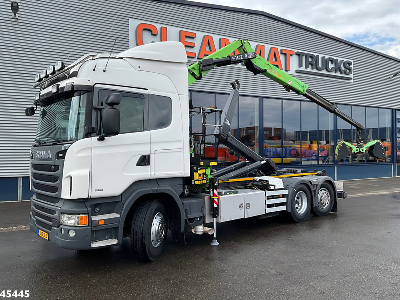 Scania R 440 Euro 6 Retarder Fassi 16 Tonmeter Z-kraan (bouwjaar 2018) - Xe tải nâng móc, Xe cẩu tự hành: hình 1 Scania R 440 Euro 6 Retarder Fassi 16 Tonmeter Z-kraan (bouwjaar 2018) - Xe tải nâng móc, Xe cẩu tự hành: hình 1
