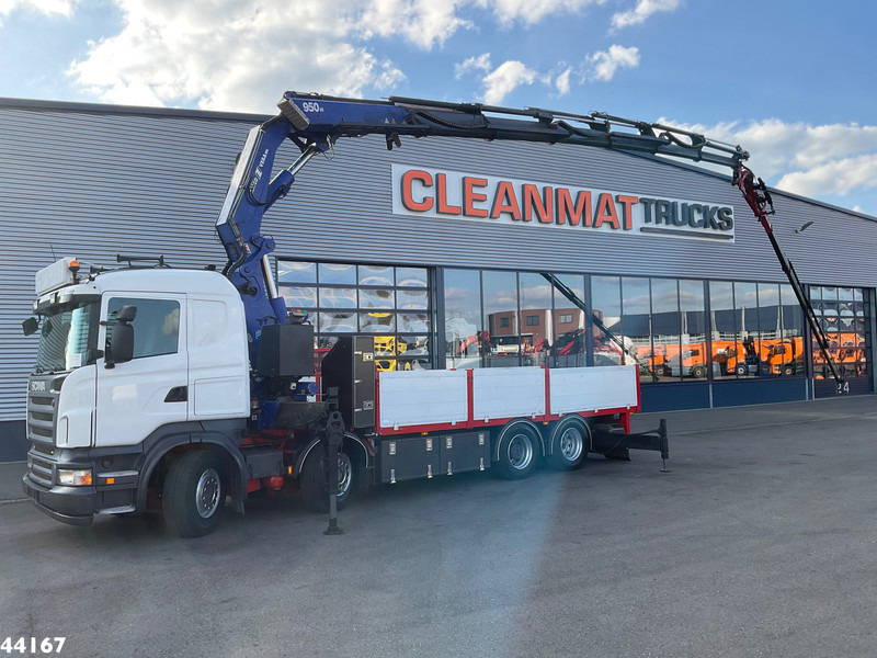 Scania R 480 Amco Veba 95 Tometer laadkraan + Fly-Jib - Xe cẩu tự hành: hình 1 Scania R 480 Amco Veba 95 Tometer laadkraan + Fly-Jib - Xe cẩu tự hành: hình 1