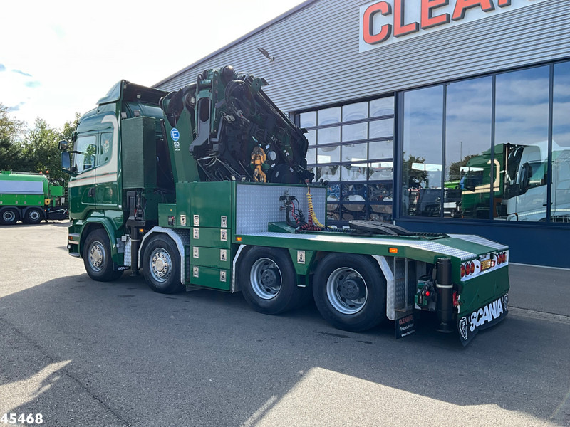 Scania R 490 8x4 Euro 6 Effer 140 Tonmeter laadkraan + Fly-Jib Just 283.508 km - Xe cẩu tự hành: hình 2 Scania R 490 8x4 Euro 6 Effer 140 Tonmeter laadkraan + Fly-Jib Just 283.508 km - Xe cẩu tự hành: hình 2
