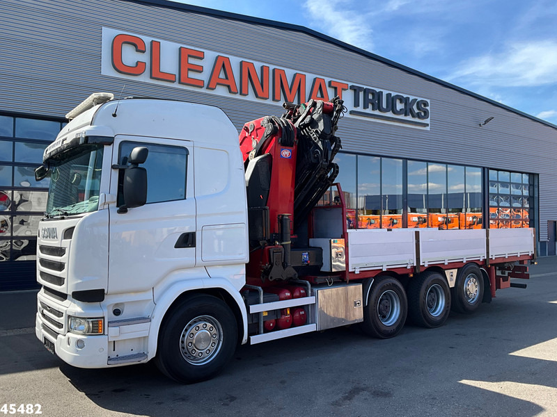 Scania R 490 8x4 Euro 6 Retarder HMF 60 Tonmeter laadkraan + Fly-Jib - Xe cẩu tự hành: hình 2 Scania R 490 8x4 Euro 6 Retarder HMF 60 Tonmeter laadkraan + Fly-Jib - Xe cẩu tự hành: hình 2