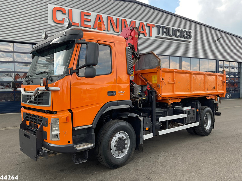 Volvo FM 340 4x4 Palfinger 10 Tonmeter laadkraan Manual Full steel - Xe ben, Xe cẩu tự hành: hình 2 Volvo FM 340 4x4 Palfinger 10 Tonmeter laadkraan Manual Full steel - Xe ben, Xe cẩu tự hành: hình 2