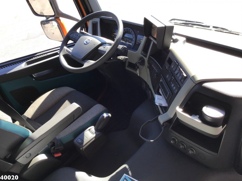 Xe tải nâng móc, Xe cẩu tự hành Volvo FM 420 8x2 HMF 28 ton/meter laadkraan Welvaarts weighing system: hình 12