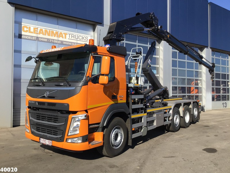 Volvo FM 420 8x2 HMF 28 ton/meter laadkraan Welvaarts weighing system - Xe tải nâng móc, Xe cẩu tự hành: hình 1 Volvo FM 420 8x2 HMF 28 ton/meter laadkraan Welvaarts weighing system - Xe tải nâng móc, Xe cẩu tự hành: hình 1
