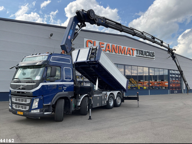 Volvo FM 500 Euro 6 HMF 50 Tonmeter laadkraan + Fly-Jib - Xe ben, Xe cẩu tự hành: hình 1 Volvo FM 500 Euro 6 HMF 50 Tonmeter laadkraan + Fly-Jib - Xe ben, Xe cẩu tự hành: hình 1