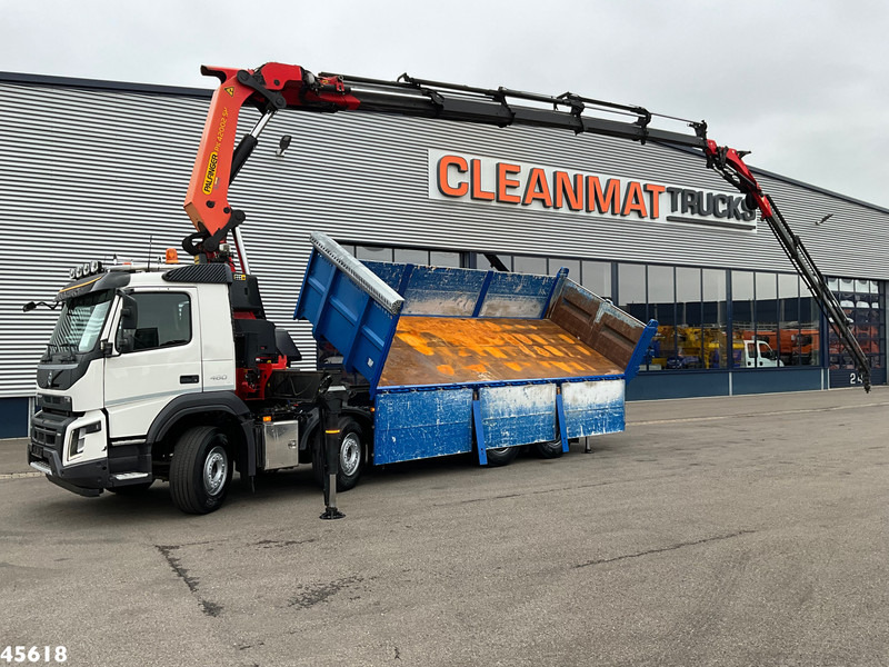 Volvo FMX 460 8x4 Euro 6 Palfinger 42 Tonmeter laadkraan + Fly-Jib! - Xe ben, Xe cẩu tự hành: hình 1 Volvo FMX 460 8x4 Euro 6 Palfinger 42 Tonmeter laadkraan + Fly-Jib! - Xe ben, Xe cẩu tự hành: hình 1