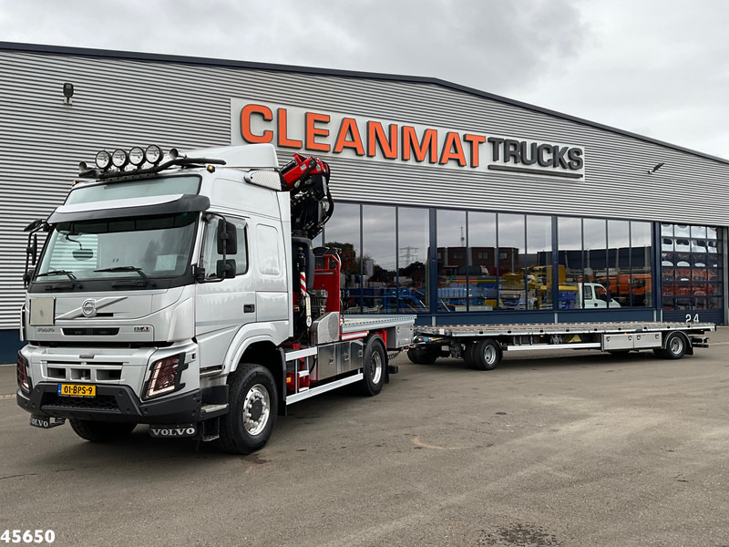Volvo FMX 500 4x4 Fassi 31 Tonmeter laadkraan + Fly-Jib + Jumbo 2-assige aanhangwagen - Xe cẩu tự hành: hình 1 Volvo FMX 500 4x4 Fassi 31 Tonmeter laadkraan + Fly-Jib + Jumbo 2-assige aanhangwagen - Xe cẩu tự hành: hình 1