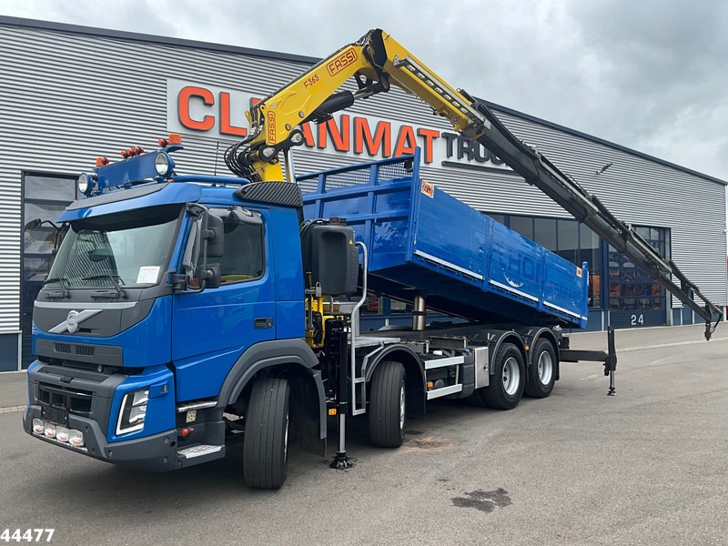 Volvo FMX 540 8x4 Euro 6 Fassi 36 Tonmeter laadkraan - Xe ben, Xe cẩu tự hành: hình 1 Volvo FMX 540 8x4 Euro 6 Fassi 36 Tonmeter laadkraan - Xe ben, Xe cẩu tự hành: hình 1