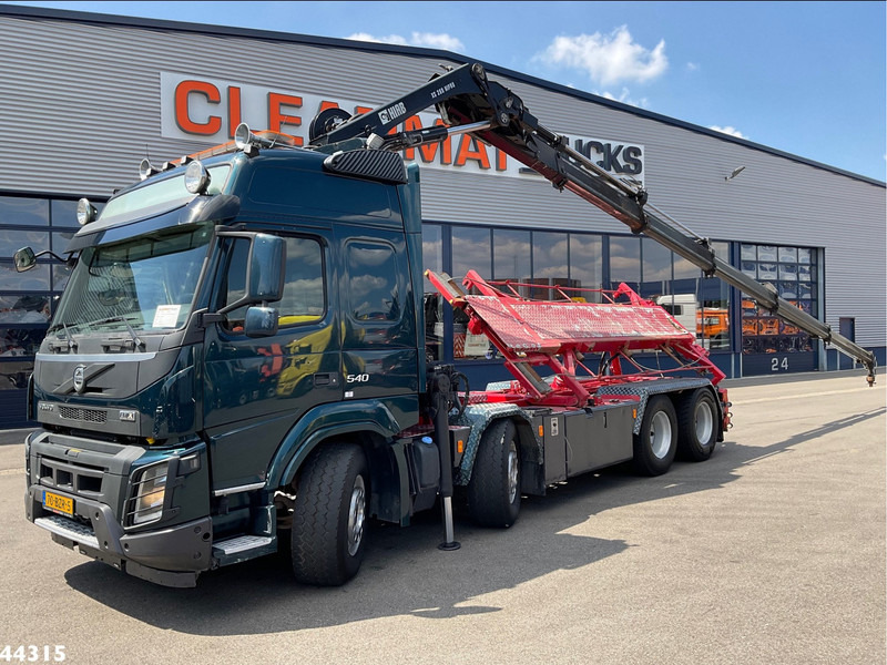 Volvo FMX 540 8x4 Euro 6 Hiab 28 Tonmeter laadkraan - Xe tải hệ thống cáp, Xe cẩu tự hành: hình 1 Volvo FMX 540 8x4 Euro 6 Hiab 28 Tonmeter laadkraan - Xe tải hệ thống cáp, Xe cẩu tự hành: hình 1